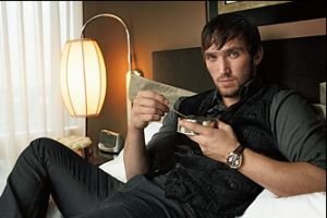 Video of Alexander Ovechkin's photo shoot for Men's Journal